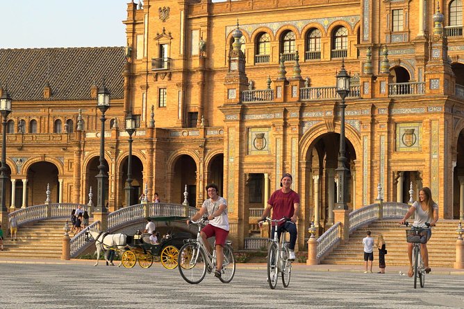 Sunset Guided Bike Tour in Seville - Plaza de España and María Luisa Park