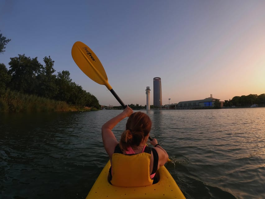 Sunset Kayak: Historic Seville, Triana and La Cartuja - Key points at a glance