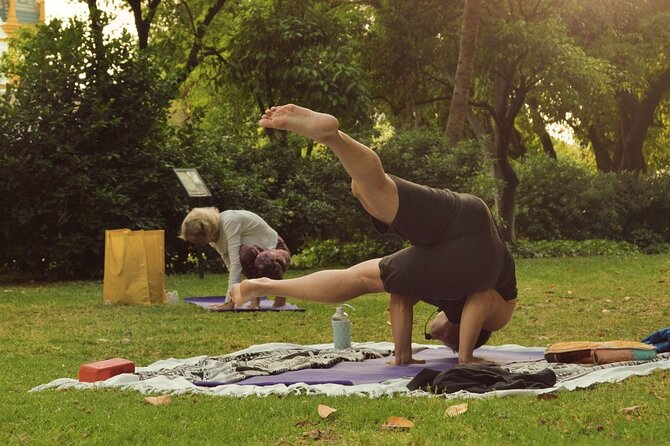 Yoga at María Luisa Park in Seville - Meeting near Plaza de España at noon